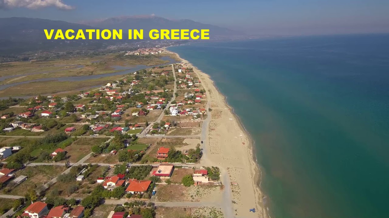 MESAGALA LONG SANDY BEACH (LARISSA GREECE) XIAOMI MI 4K DRONING