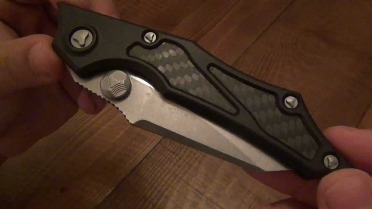 Microtech Select Fire Hard Use Demo #1 (Factory Edge)