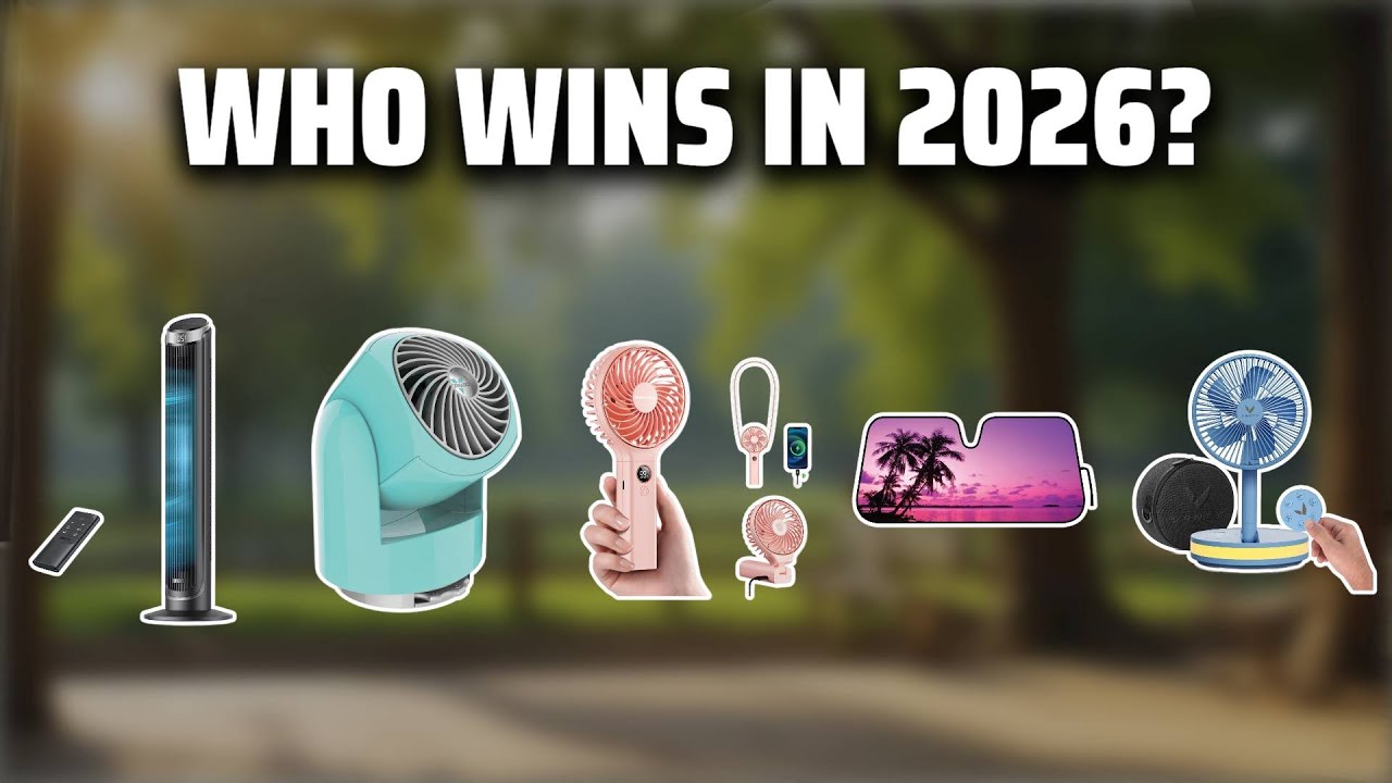 The Top 5 Best Foldable Fan in 2026 - Must Watch Before Buying!