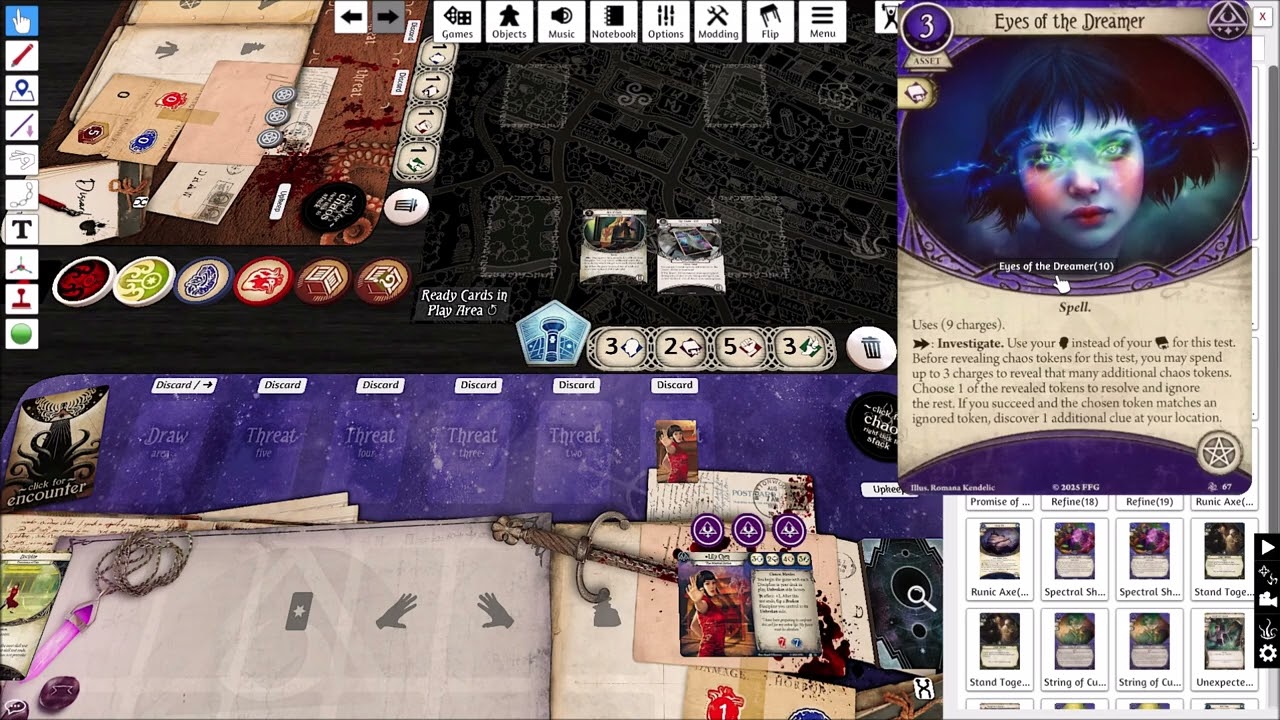 Let's Play Arkham Horror LCG (Circle Undone 3) 0b - Introduction