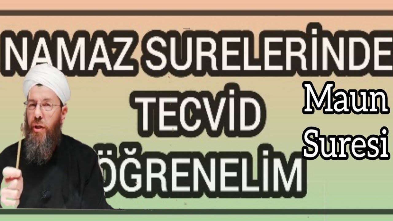 6.DERS MAUN Suresi  tecvidli okunuşu #İdgambilagunne#tecvid #tefsir #kuran #Selamihoca#namaz