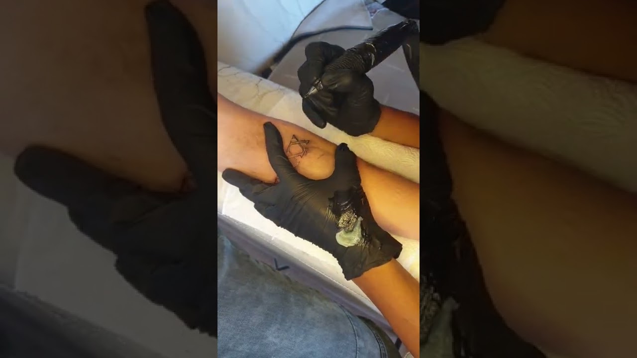 tattoo time lapse 420 themed