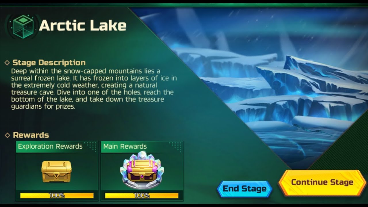Street Fighter Duel Trial Grounds Arctic Lake SEA