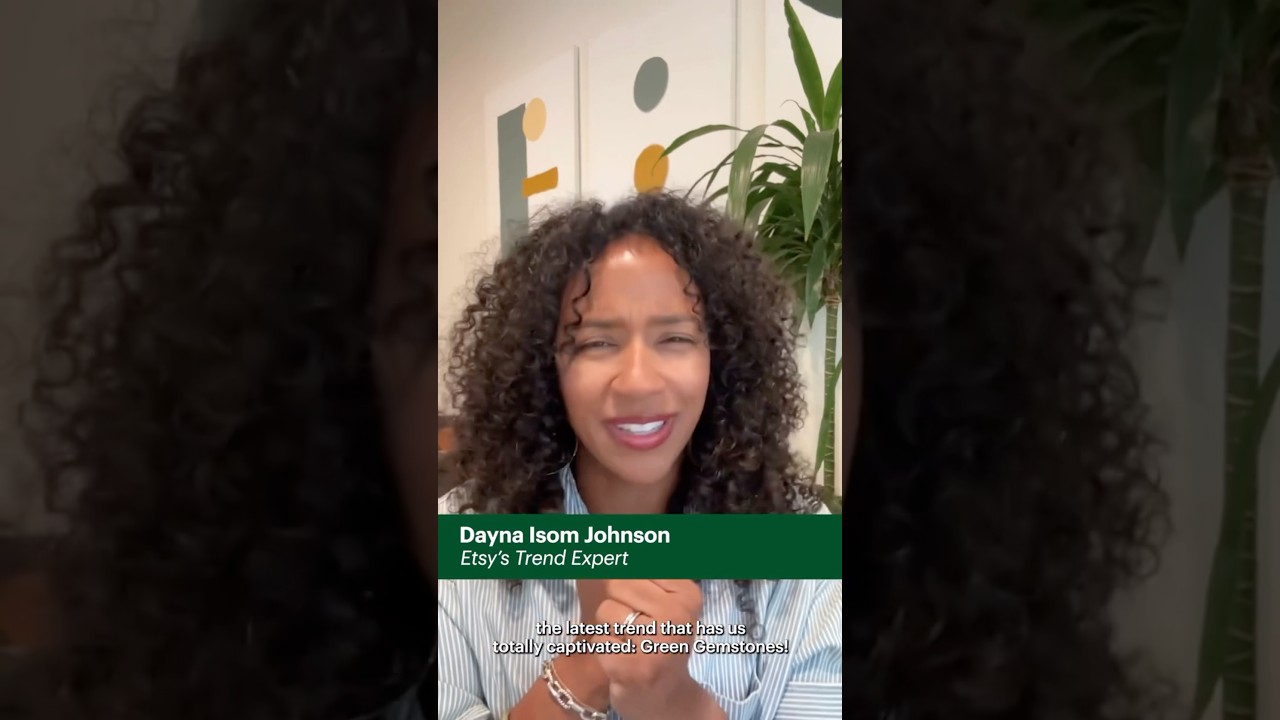 Emeralds to peridots — green gems are having a moment 💎💚 Shop the trend now on Etsy!  