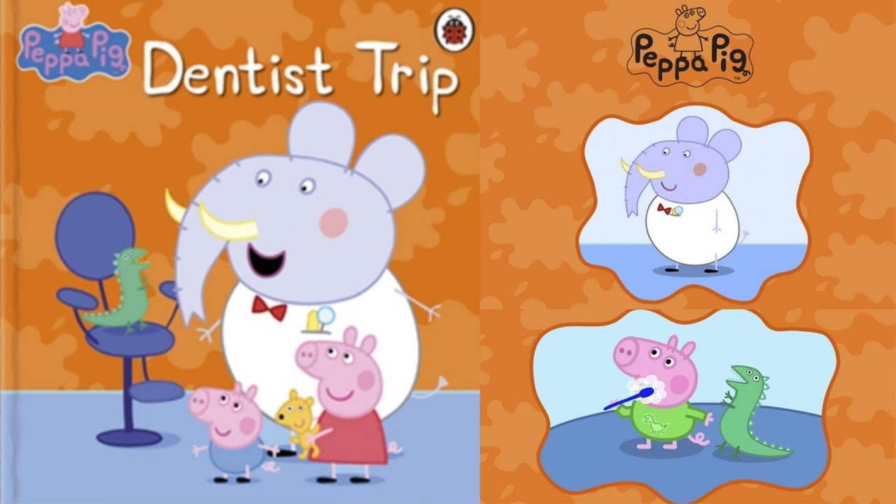 Peppa Pig | Dentist Trip | Peppa Pig Read Aloud Book for Kids | Bedtime Story Book for Children