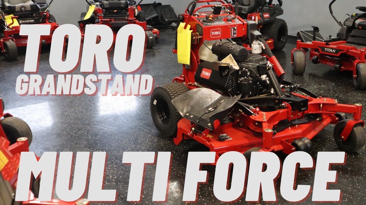 Все, что вам нужно знать перед покупкой Toro GrandStand Multi Force