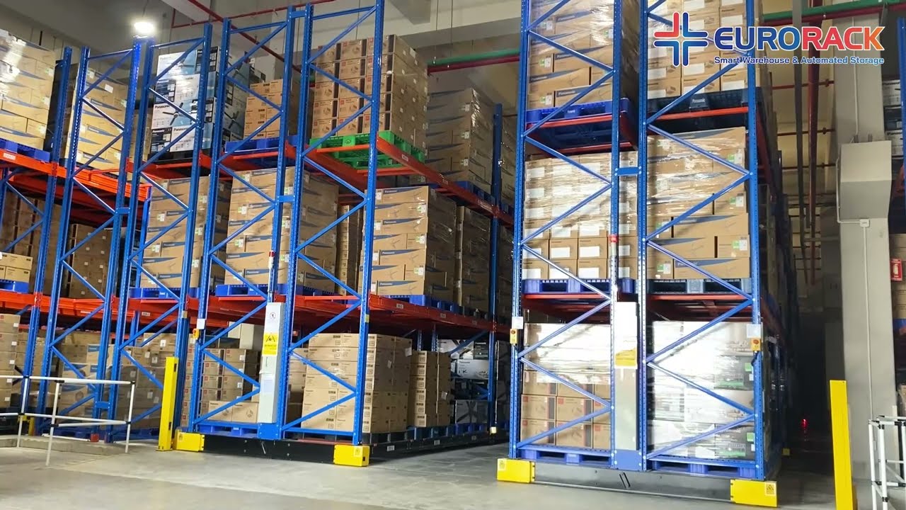 Kệ Mobile Rack Eurorack | Tăng sức chứa kho đến 2.2 lần mà không mở rộng diện tích