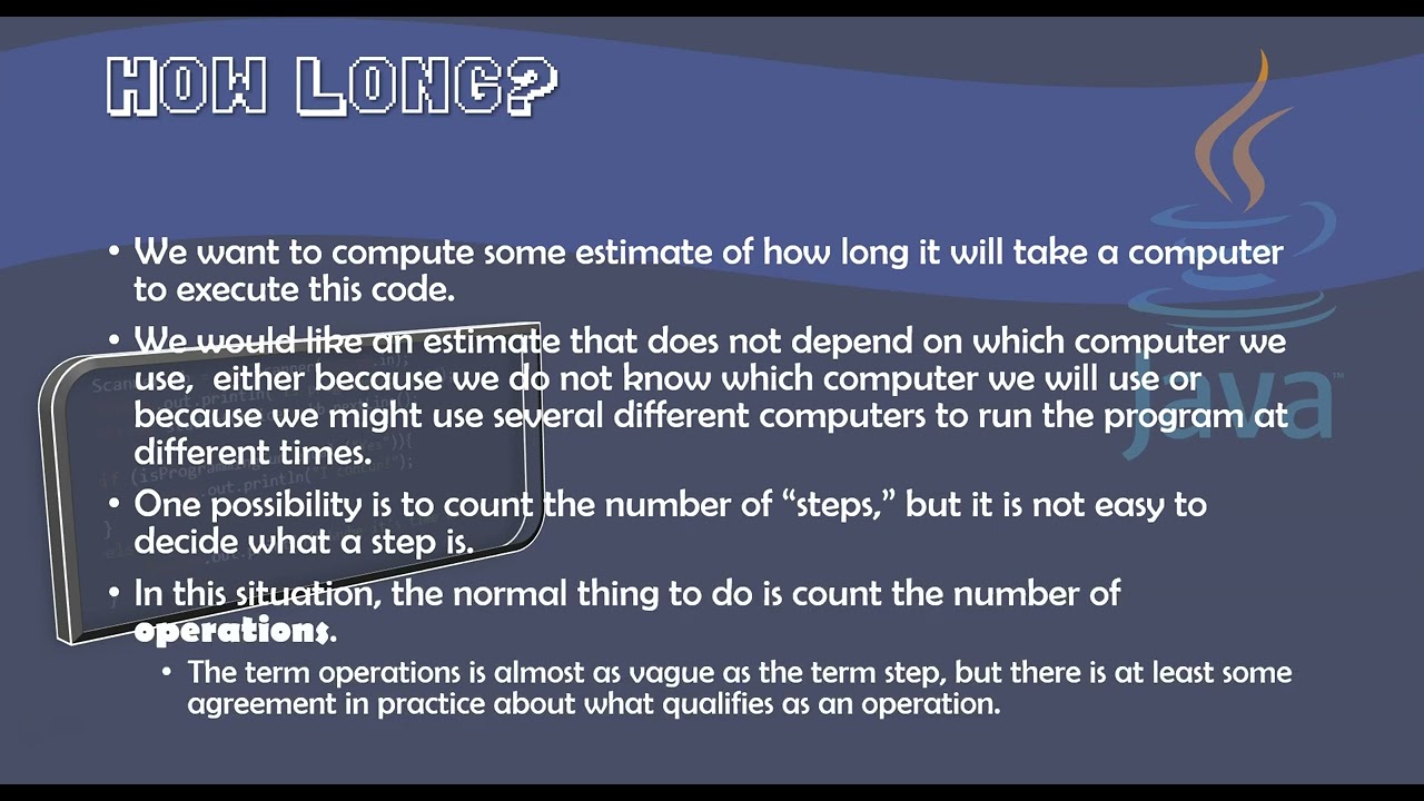 2.9 Big O Runtime and Efficiency