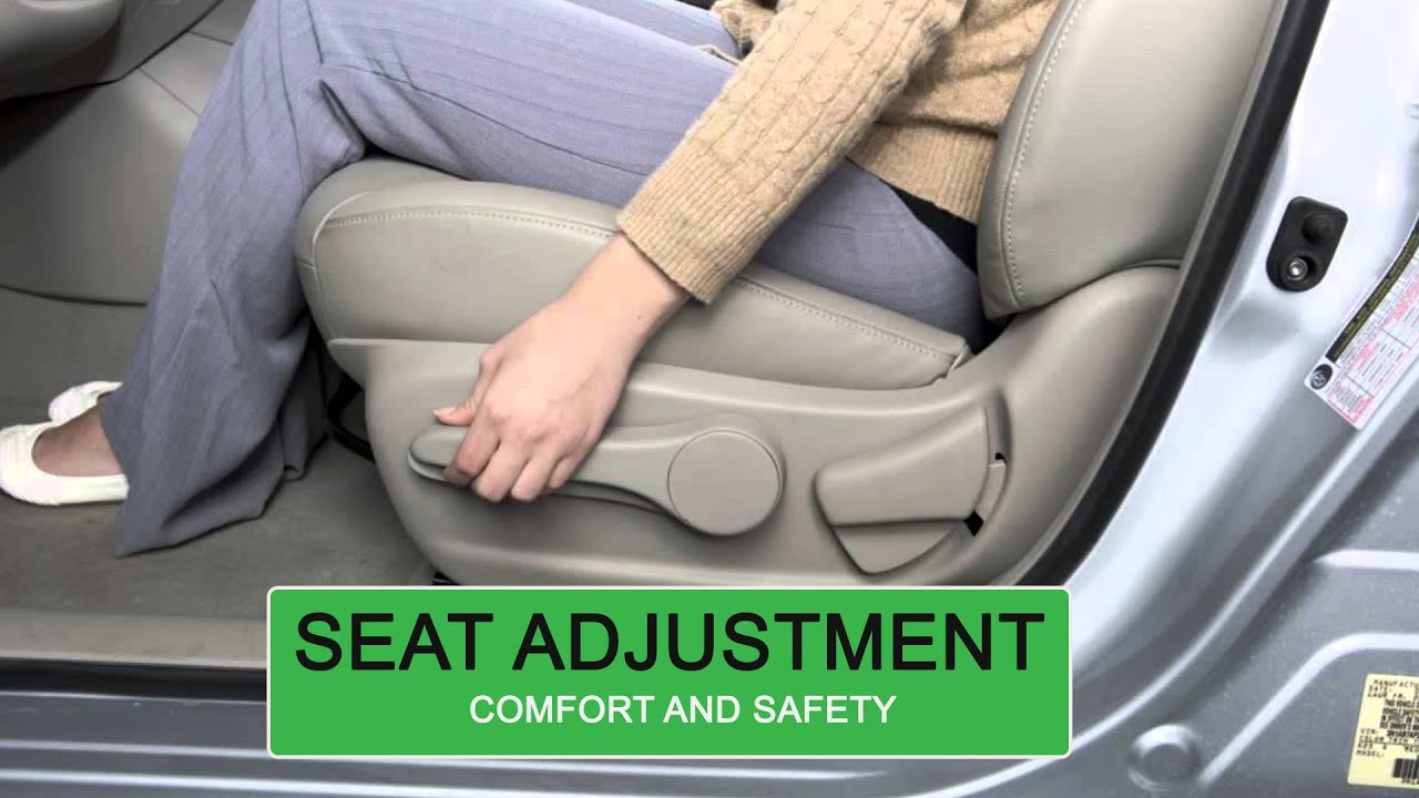 SEAT ADJUSTMENT _COMFORT & SAFETY  #SWIFT #findithere !