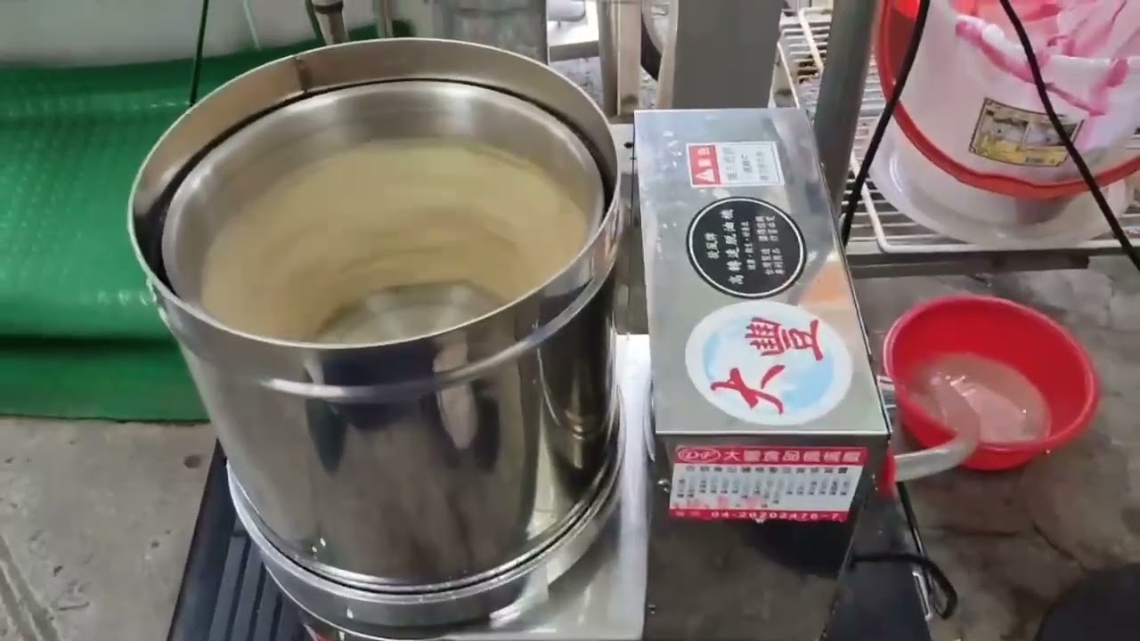【脫水機推薦】專為潤餅/蔬菜設計的輕巧脫水機｜適合小攤商、加工業｜大豐食品機械廠