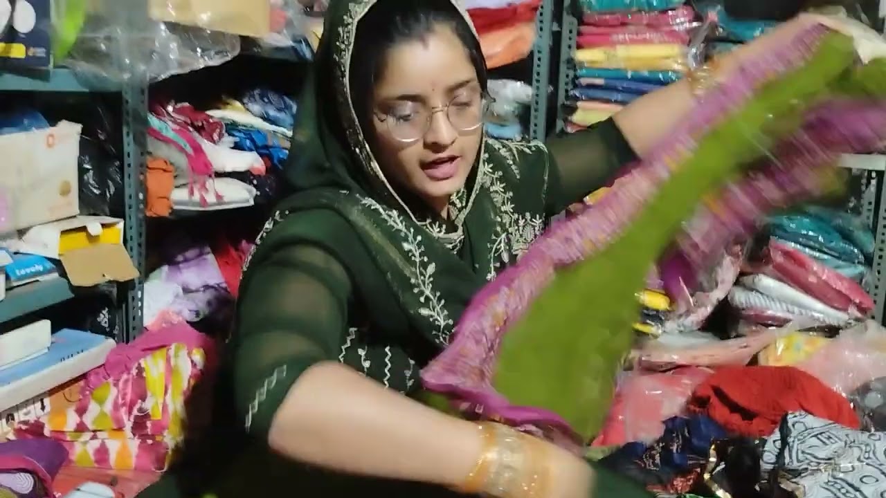 नए डिजाइन की चुनरी बहुत कम दाम में बहुत सुंदर सुंदरडिजाइन #onlineshopping #shorts #suit #trending 