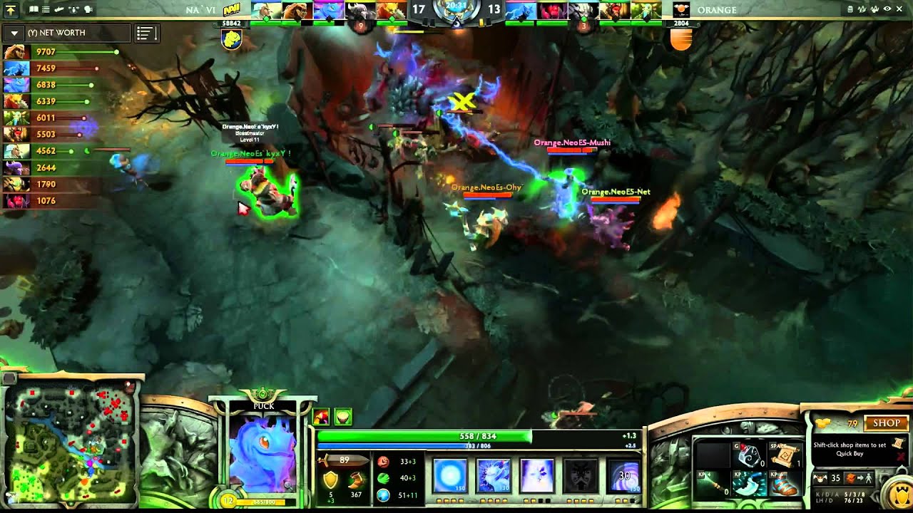 Na'Vi vs  Orange UB Round 1A 2 of 3  English Commentary