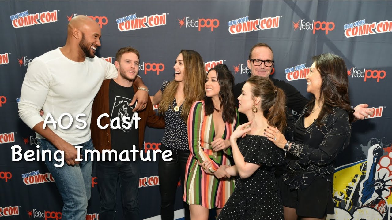 Aos Cast being immature [HBD Shahar]