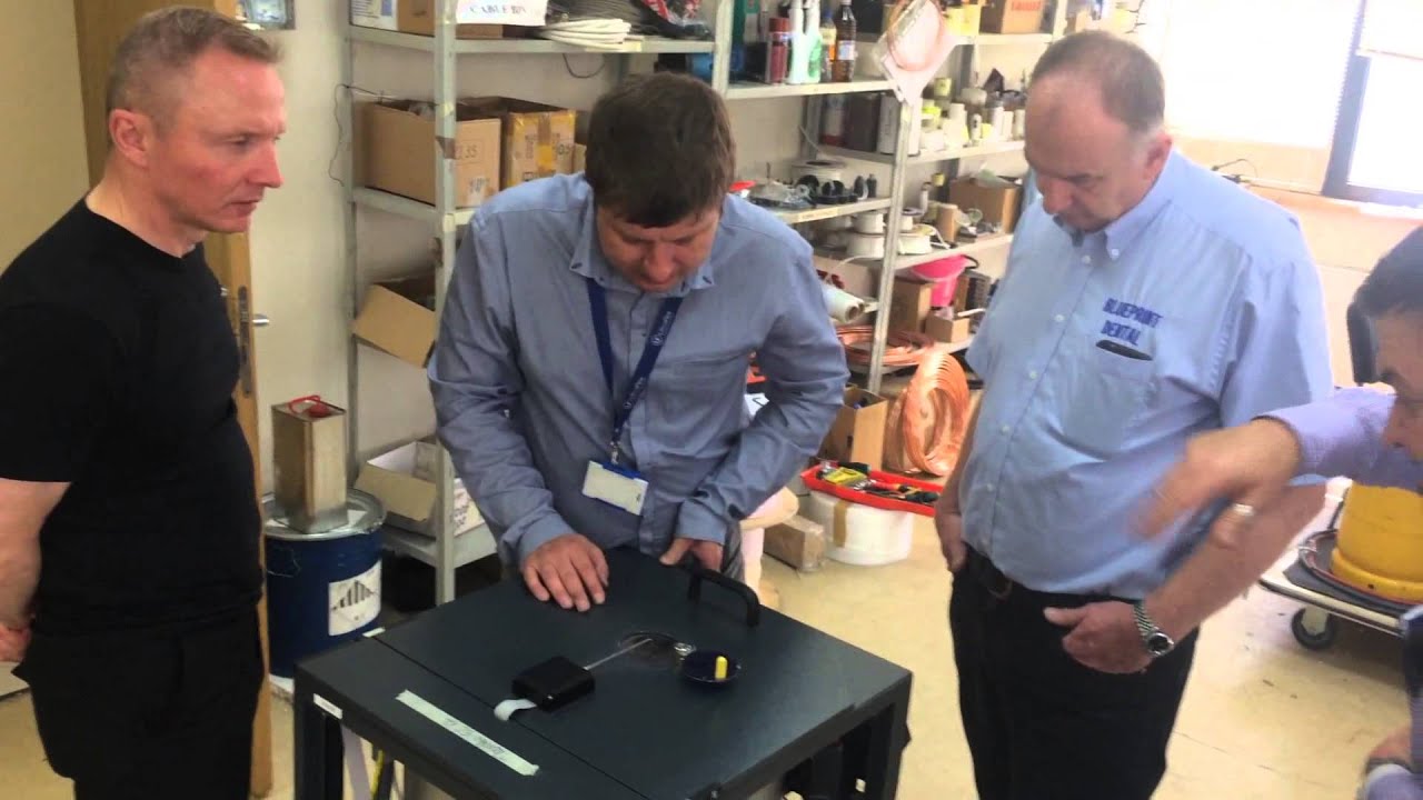 Training on Dental Castings machines