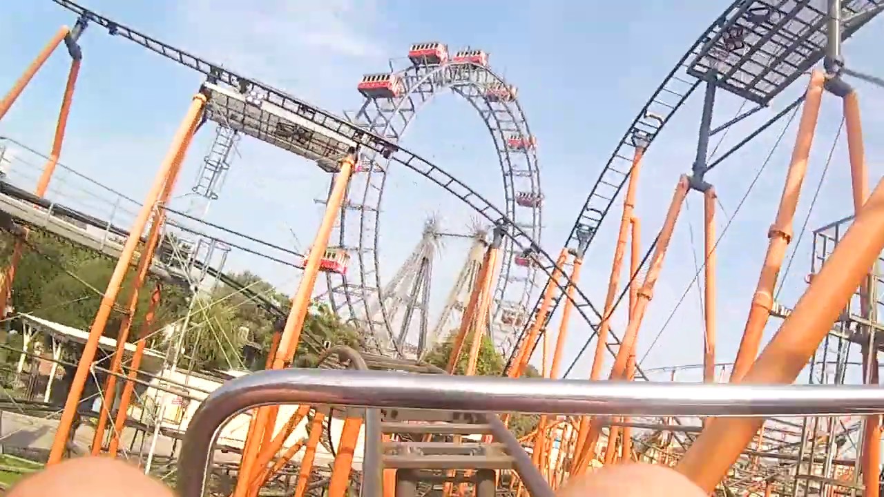 Super 8er Bahn | Front Seat POV | Wiener Prater | August 2019