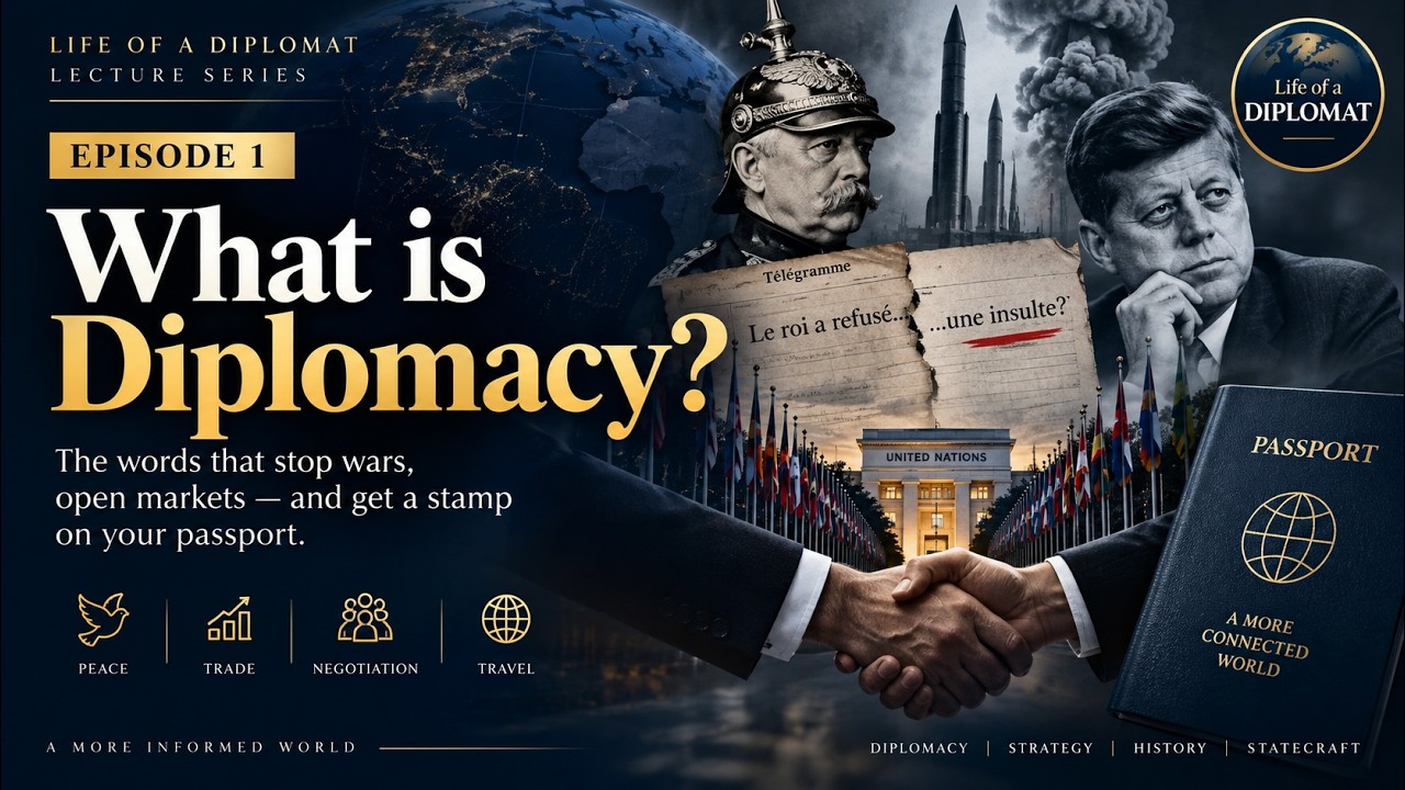 What is diplomacy? | The Hidden Force That Prevents Wars | Life of a Diplomat Ep. 1