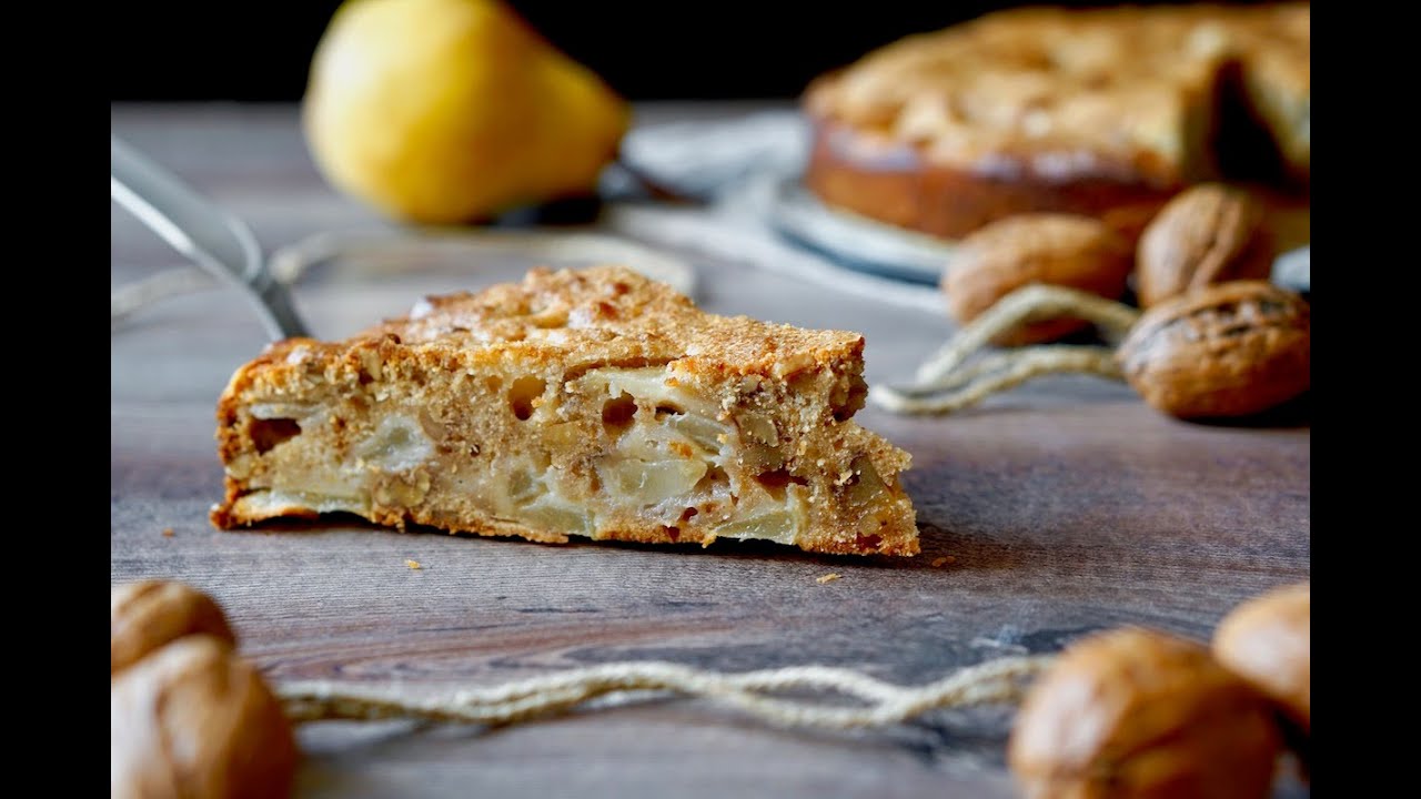 Torta Pere e Noci