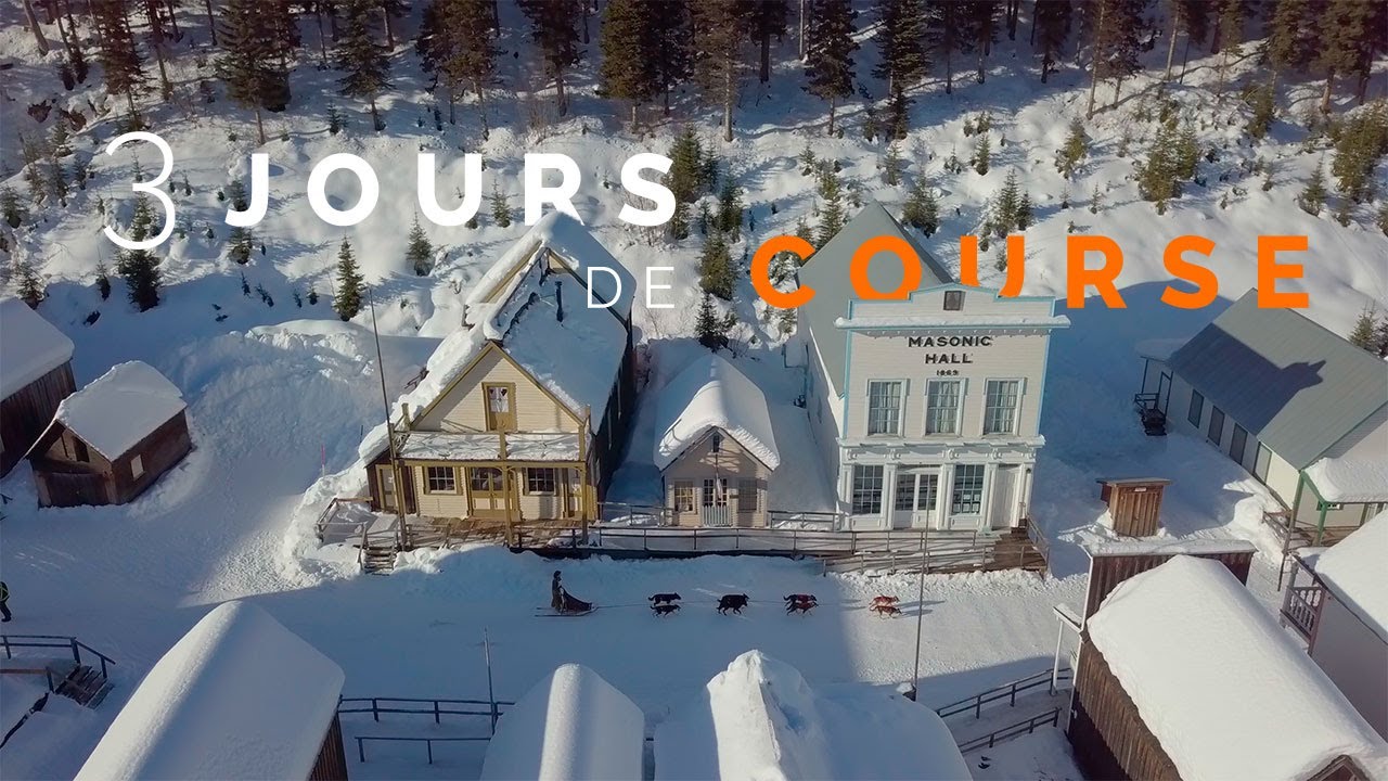 21. Une COURSE de CHIENS de TRAINEAUX pendant 3 JOURS