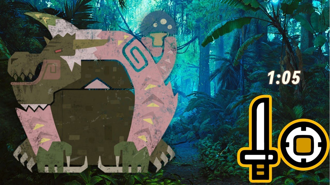 SOLO Congalala 1:05 - SWORD AND SHIELD SPEEDRUN - MONSTER HUNTER WILDS FREESTYLE