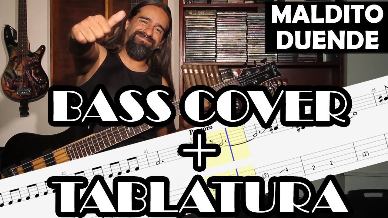 Maldito Duende – Héroes del silencio – Cover en Bajo – Bass Cover + Tablatura