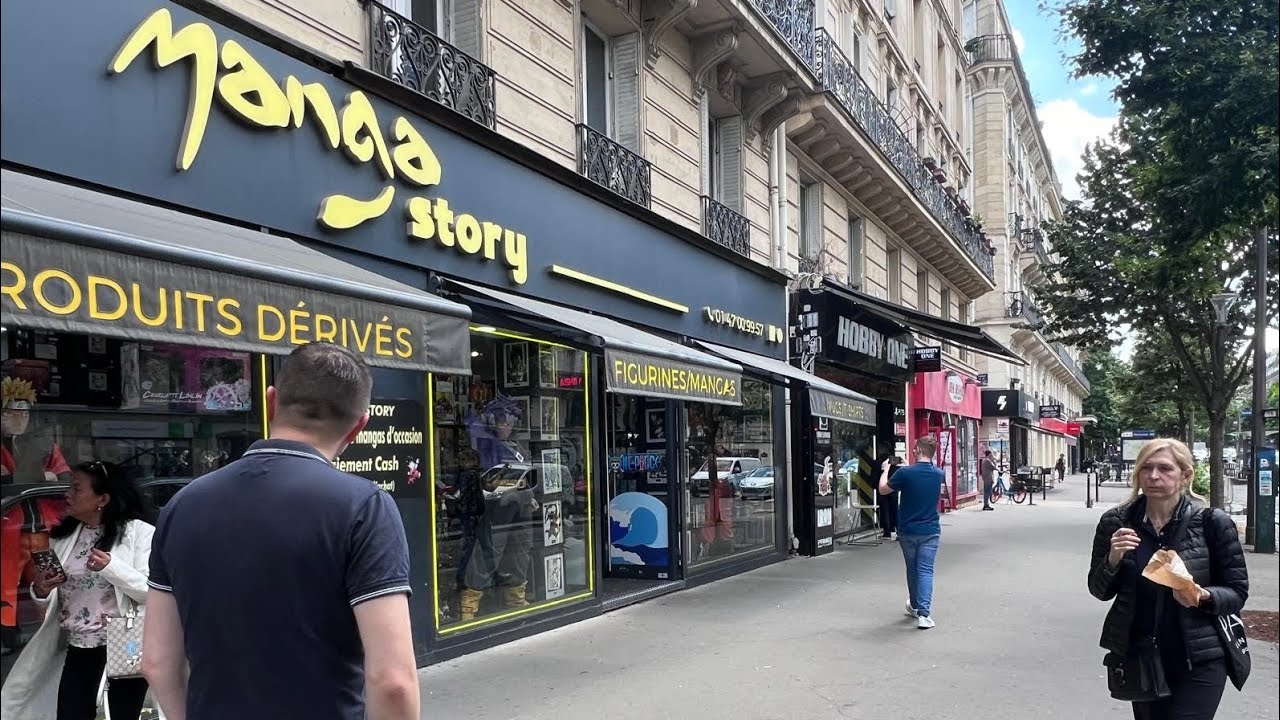 Best Anime Store Ever! (It's a must) Manga Story Paris