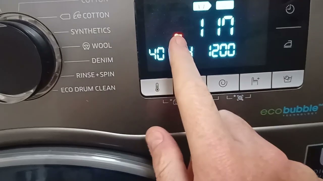 Samsung Washing Machine Symbols Explained Simply!