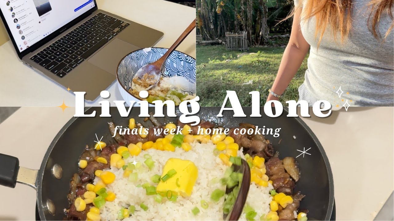 Living Alone in the Philippines: student edition, finals, home cooking 🥞