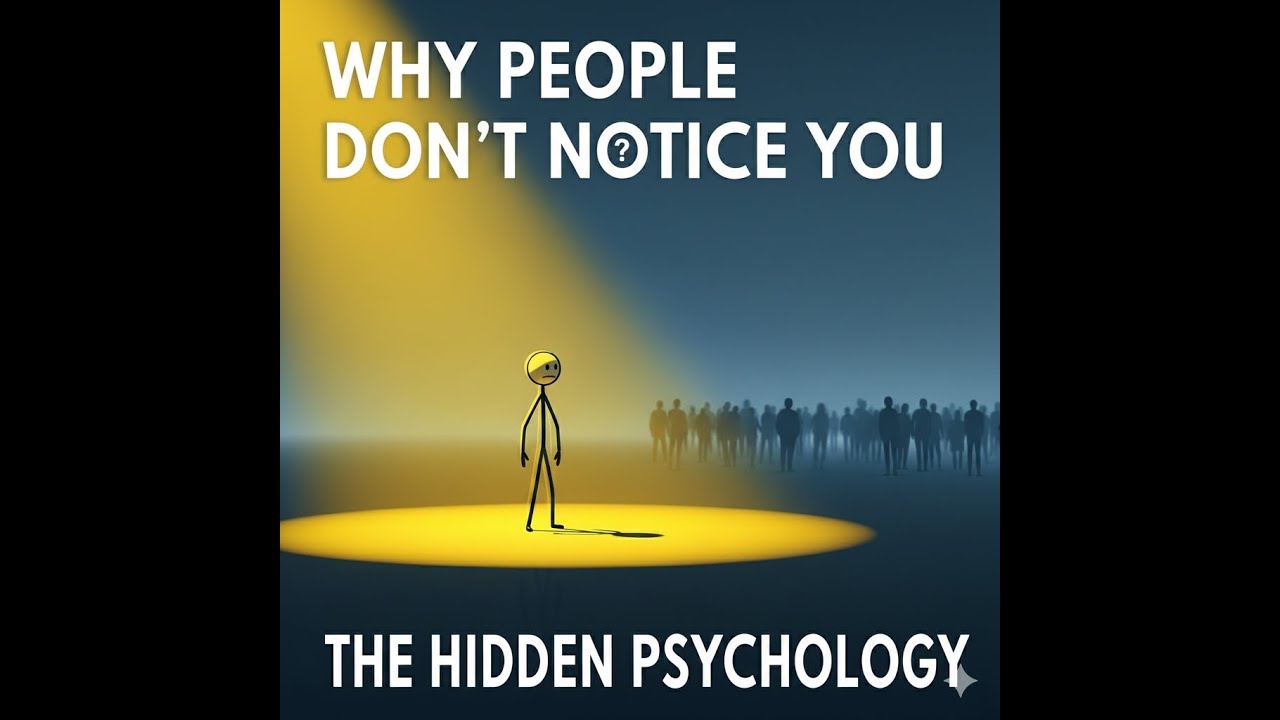 Why People Don't Notice You -The Hidden psychology