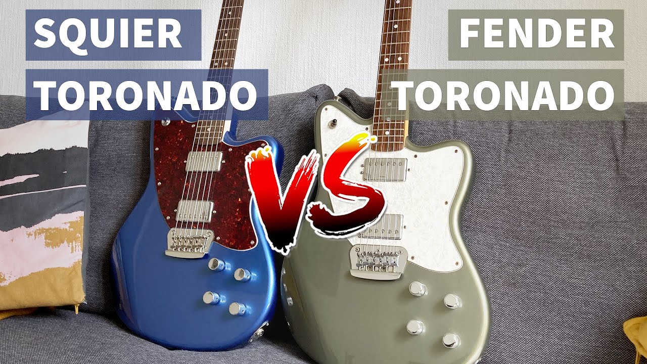 Squier Toronado vs Fender Toronado