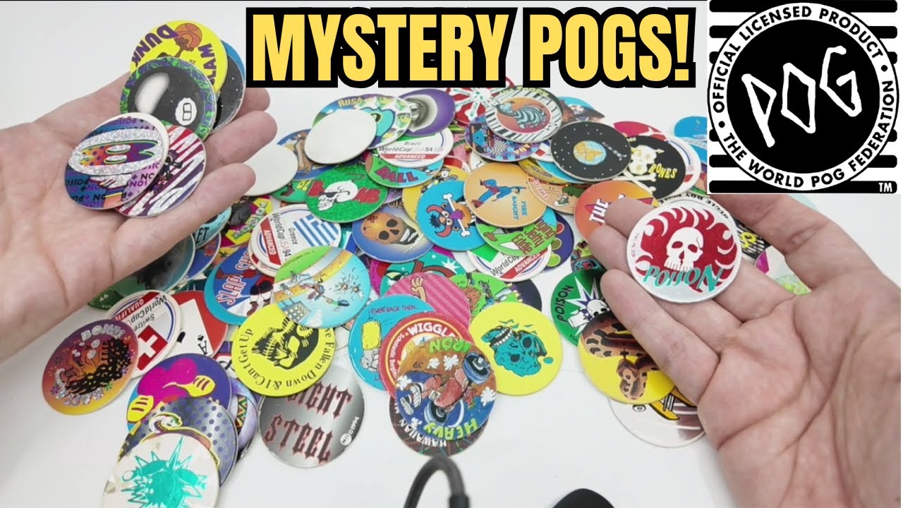 Я вслепую купил POGS в комиссионном магазине, какая ностальгия по 90-м!