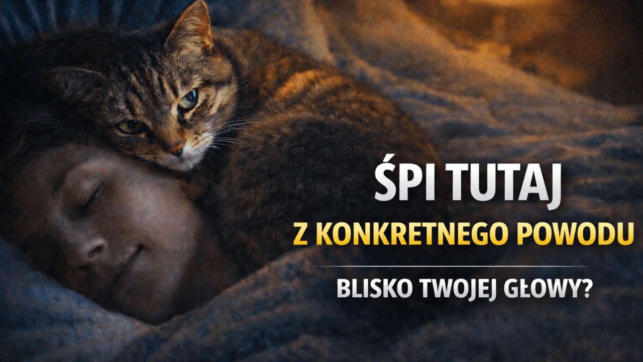 Jeśli Twój Kot Śpi Blisko Twojej Głowy, To Właśnie TO NAPRAWDĘ Oznacza