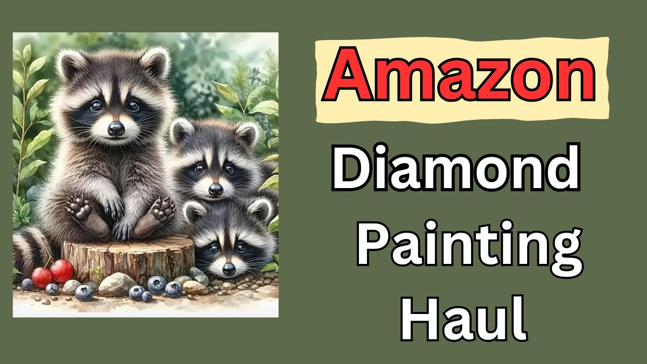 Распаковка алмазных картин на Amazon — Распаковка — Алмазное искусство — Бюджетные поделки