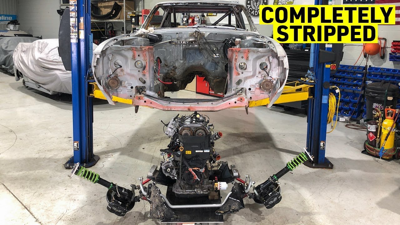 Stripping The Chassis & Undercoating With DEI Boom Mat Spray - 1977 Toyota Celica Rebuild - S3E03