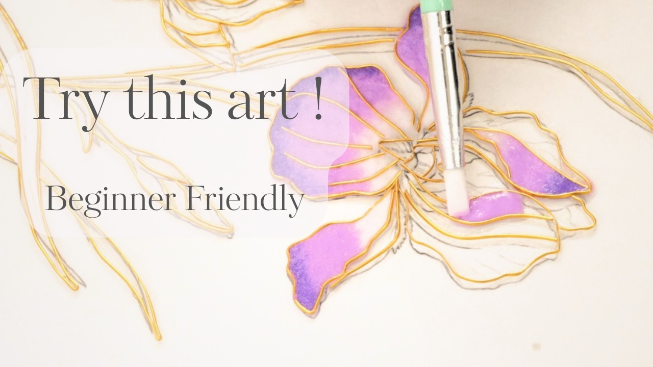 Cloisonné for Beginners: Satisfying DIY Wire & Sand Art