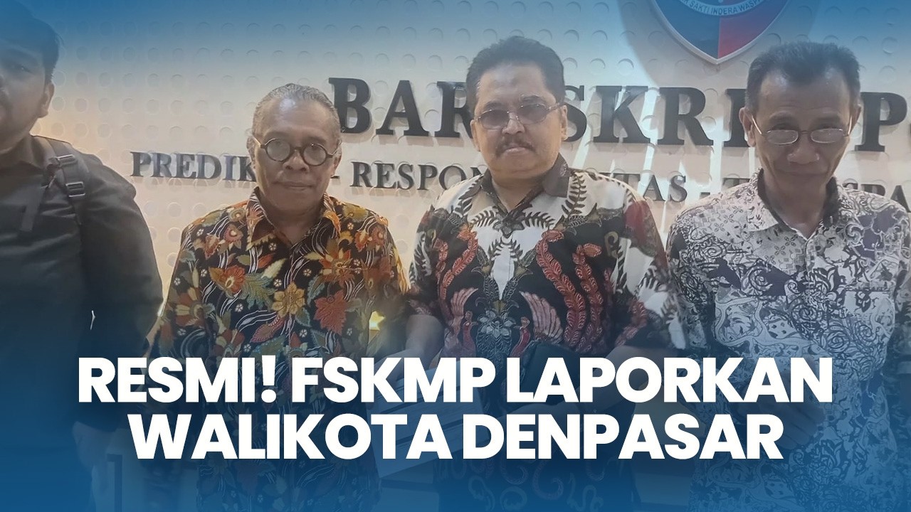 FSKMP Resmi Laporkan Walikota Denpasar Bali IGN Jaya Negara ke Bareskrim Polri