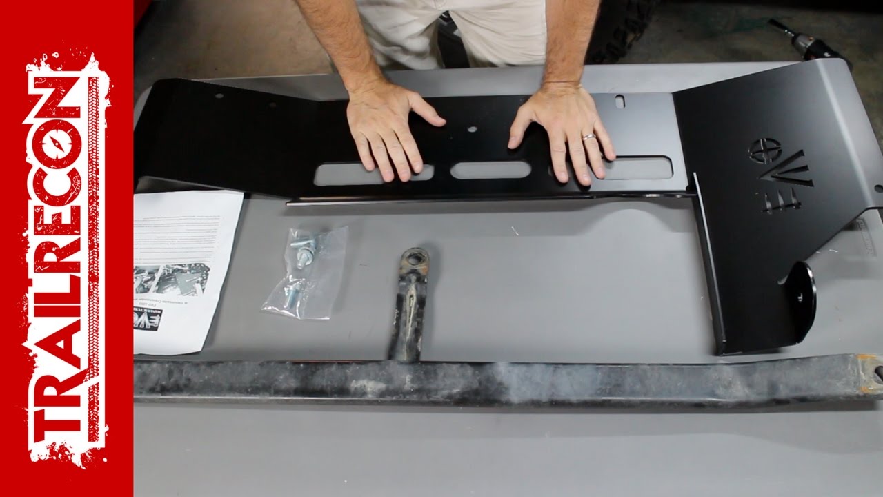 How to Install an EVO Manufacturing Transmission & Exhaust Skid Plate &ndash; Jeep JK