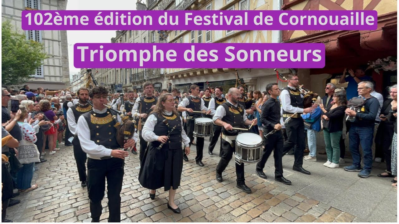 102ème édition du Festival de Cornouaille : Triomphe des Sonneurs