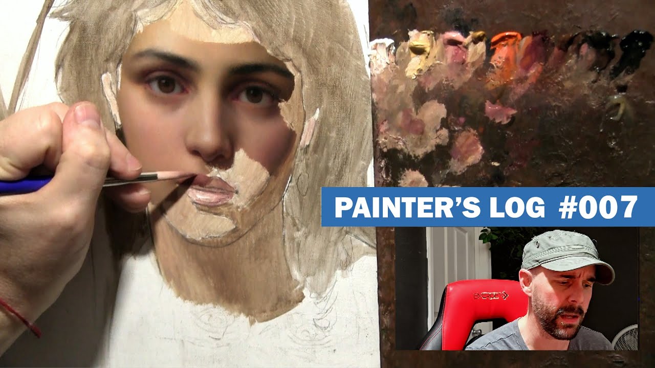 Painter's Log ep. 007: Painting Facial Forms 1 by 1