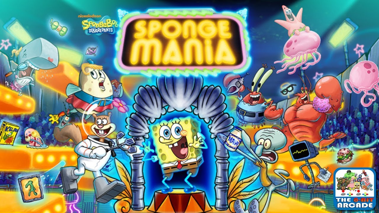 SpongeMania - Deliver the Super Special Item to SpongeBob Before Everyone Else (Nickelodeon Games)