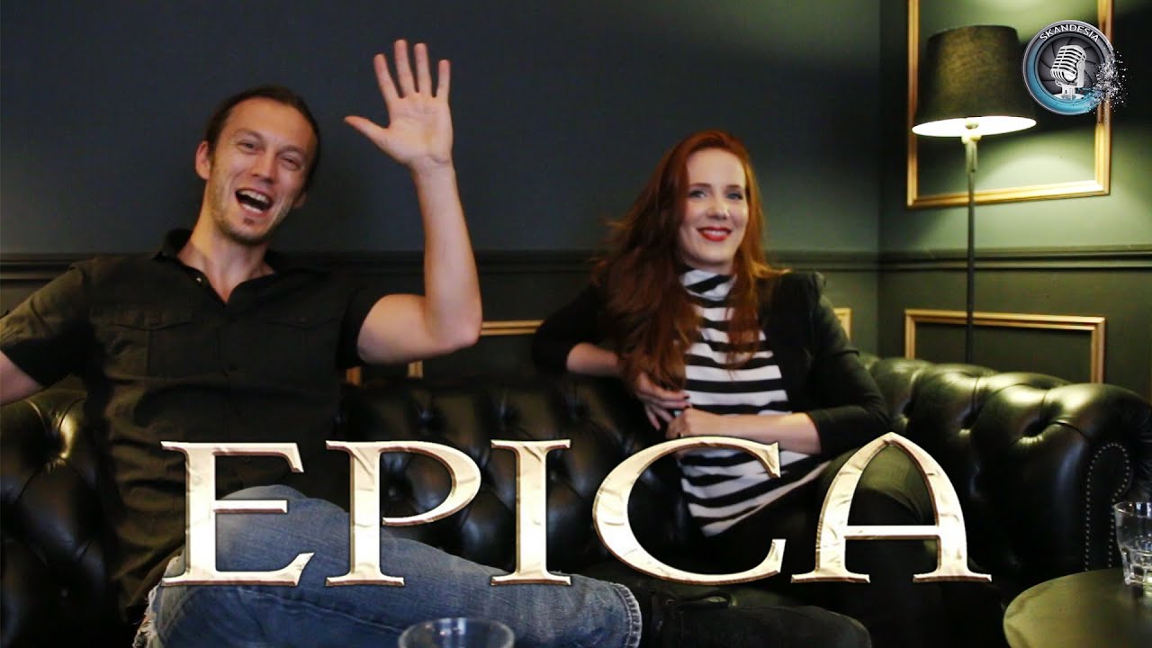 Interview EPICA, Simone Simons &  Mark Jansen - The Holographic Principle 2016 (french subtitles)