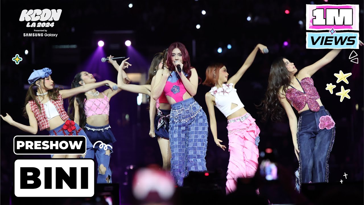 ⭐ PRESHOW | BINI | KCON LA 2024