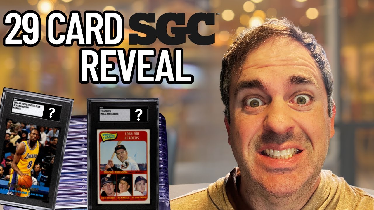 29 Card Blind SGC Grading Reveal 🤯