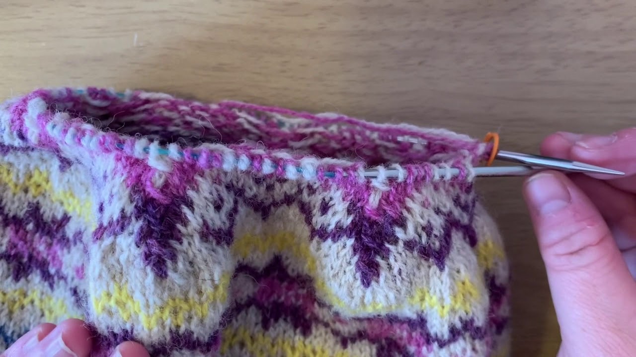 Learn to Knit a Fair Isle Hat- Decreases & Finishing