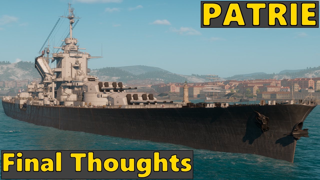 Patrie - Обзор - Суперфранцузский линкор | World of Warships