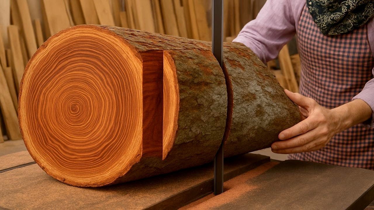 Smart And Talented Carpenter !! The Secret To Making Wood Work Twice As Effective Will Surprise You