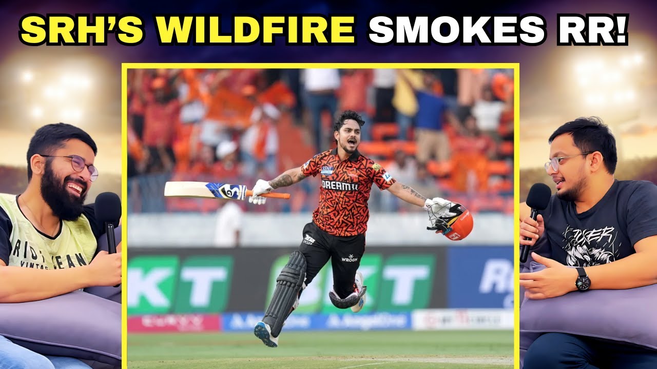 SRH CRUSHES RR 🔥 Kishan's 💯 & Head’s Firepower Seal 44-Run Victory
