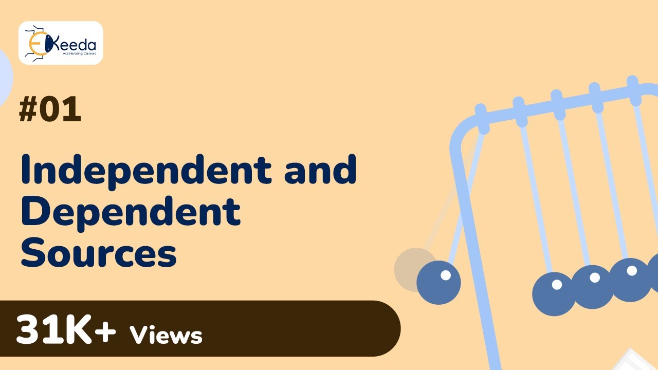 Study of Independent and Dependent Sources | DC Circuits and Network Theorems | EXTC Engineering