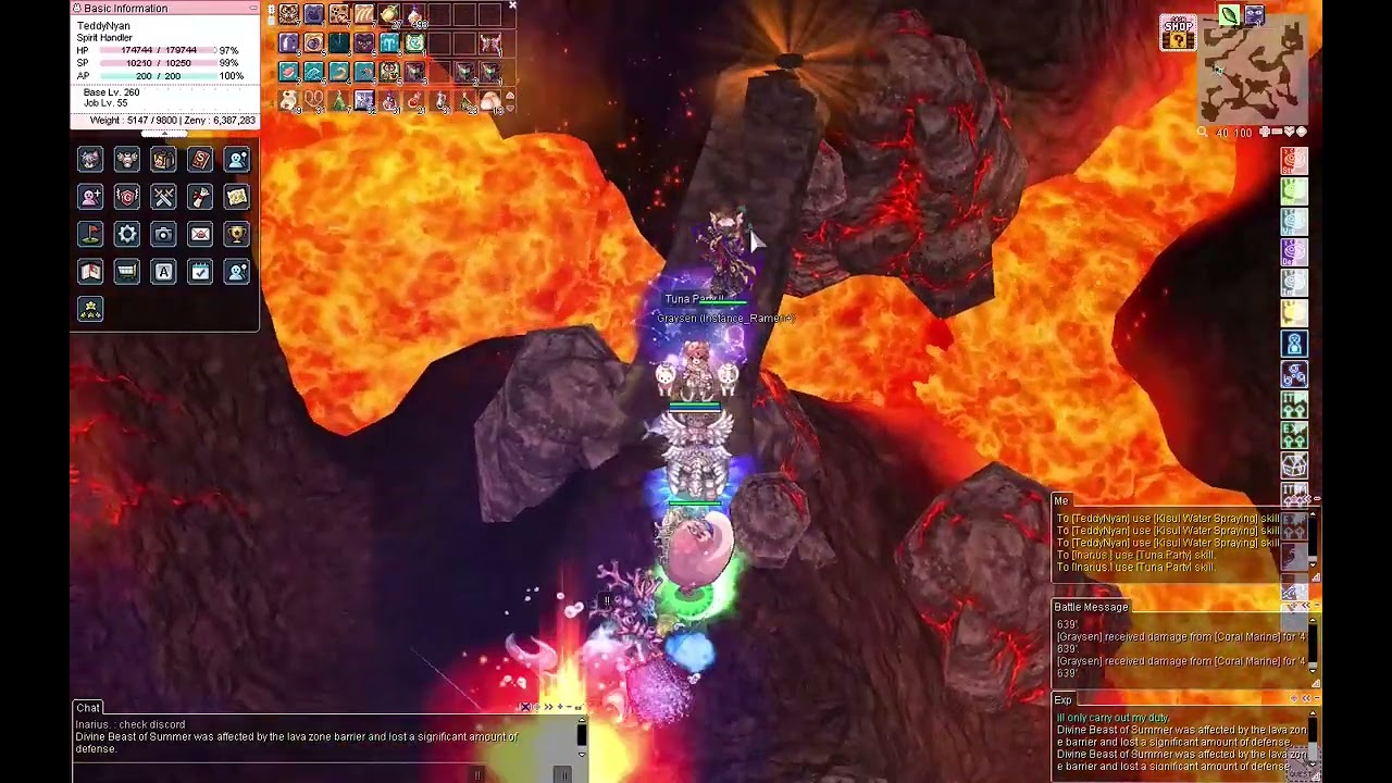 [IRO Chaos] Ragnarok Online - Lake of Fire (Garden of Time)