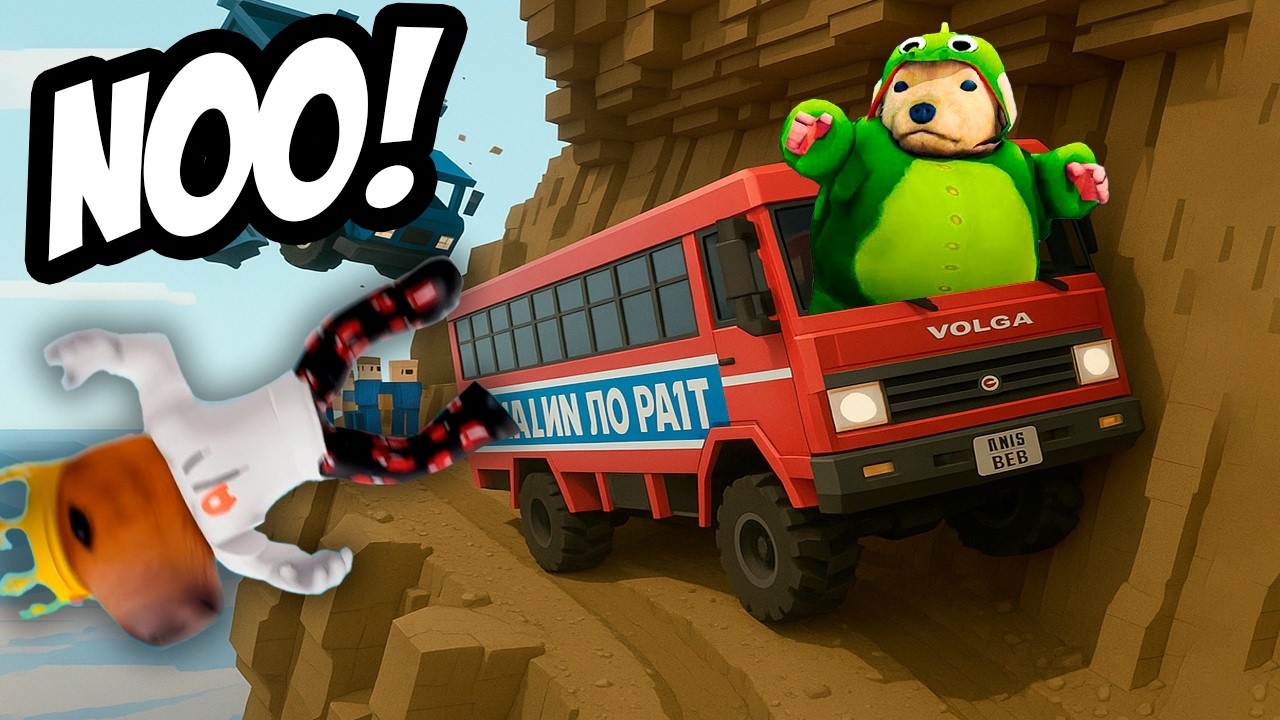 manejando CAMIONES PELIGROSOS en ROBLOX 💀
