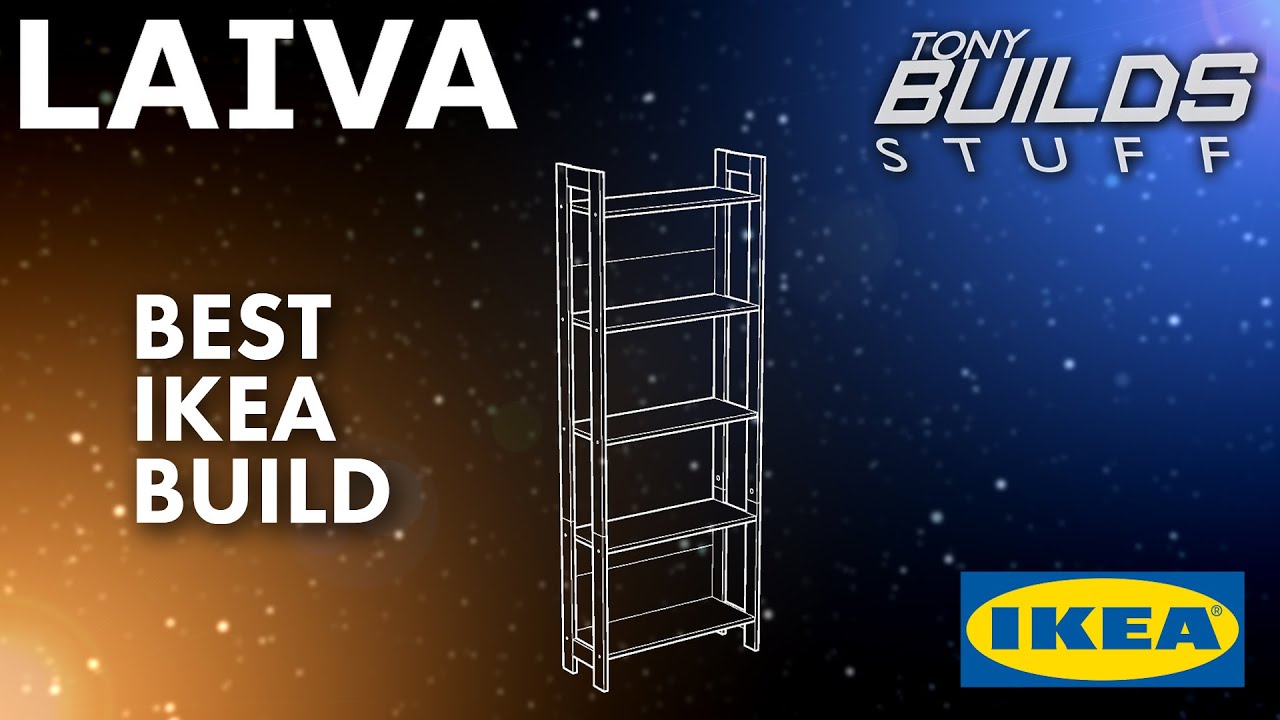 🔧$20 LAIVA bookcase🔨  | IKEA speed build